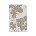 Picture of Floral  Shapes in Beaver Brown IV _GroupedProduct_Rectangle_Portrait_Unframed_Print_Only_