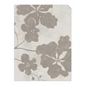 Picture of Floral  Shapes in Beaver Brown IV _GroupedProduct_Rectangle_Portrait_Unframed_Print_Only_
