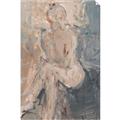 Picture of Unknown Seated Woman I _GroupedProduct_Rectangle_Portrait_Unframed_Print_Only_
