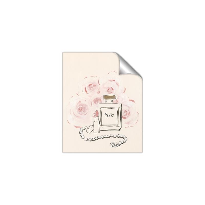 Picture of Paris Perfume and Roses _GroupedProduct_Rectangle_Portrait_Unframed_Print_Only_