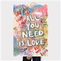 Picture of Love Graffiti I _GroupedProduct_Rectangle_Portrait_Canvas_