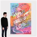 Picture of Love Graffiti III _GroupedProduct_Rectangle_Portrait_Canvas_