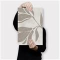 Picture of Floral  Shapes in Beaver Brown II _GroupedProduct_Rectangle_Portrait_Canvas_