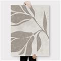 Picture of Floral  Shapes in Beaver Brown II _GroupedProduct_Rectangle_Portrait_Canvas_