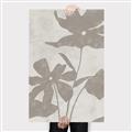 Picture of Floral  Shapes in Beaver Brown III _GroupedProduct_Rectangle_Portrait_Canvas_