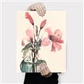 Picture of Pink Lily II _GroupedProduct_Rectangle_Portrait_Canvas_