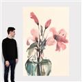 Picture of Pink Lily II _GroupedProduct_Rectangle_Portrait_Canvas_