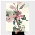 Picture of Pink Lily IV _GroupedProduct_Rectangle_Portrait_Canvas_