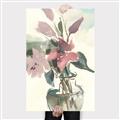 Picture of Pink Lily IV _GroupedProduct_Rectangle_Portrait_Canvas_