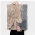 Picture of Unknown Seated Woman I _GroupedProduct_Rectangle_Portrait_Canvas_