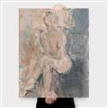 Picture of Unknown Seated Woman I _GroupedProduct_Rectangle_Portrait_Canvas_