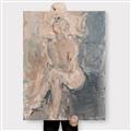 Picture of Unknown Seated Woman I _GroupedProduct_Rectangle_Portrait_Canvas_