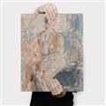 Picture of Unknown Seated Woman II _GroupedProduct_Rectangle_Portrait_Canvas_