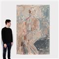 Picture of Unknown Seated Woman II _GroupedProduct_Rectangle_Portrait_Canvas_