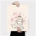 Picture of Paris Perfume and Roses _GroupedProduct_Rectangle_Portrait_Canvas_