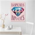 Picture of Diamond Eyes _GroupedProduct_Rectangle_Portrait_Canvas_