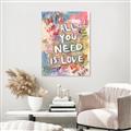 Picture of Love Graffiti I _GroupedProduct_Rectangle_Portrait_Canvas_