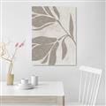 Picture of Floral  Shapes in Beaver Brown II _GroupedProduct_Rectangle_Portrait_Canvas_