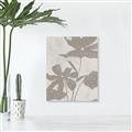 Picture of Floral  Shapes in Beaver Brown III _GroupedProduct_Rectangle_Portrait_Canvas_