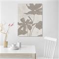 Picture of Floral  Shapes in Beaver Brown III _GroupedProduct_Rectangle_Portrait_Canvas_