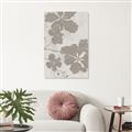 Picture of Floral  Shapes in Beaver Brown IV _GroupedProduct_Rectangle_Portrait_Canvas_