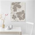 Picture of Floral  Shapes in Beaver Brown IV _GroupedProduct_Rectangle_Portrait_Canvas_