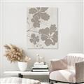 Picture of Floral  Shapes in Beaver Brown IV _GroupedProduct_Rectangle_Portrait_Canvas_