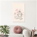 Picture of Paris Perfume and Roses _GroupedProduct_Rectangle_Portrait_Canvas_