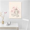 Picture of Paris Perfume and Roses _GroupedProduct_Rectangle_Portrait_Canvas_