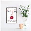 Picture of Kiss Me _GroupedProduct_Rectangle_Portrait_Canvas_Framed_