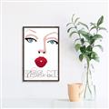 Picture of Kiss Me _GroupedProduct_Rectangle_Portrait_Canvas_Framed_
