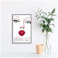 Picture of Kiss Me _GroupedProduct_Rectangle_Portrait_Canvas_Framed_