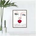 Picture of Kiss Me _GroupedProduct_Rectangle_Portrait_Canvas_Framed_