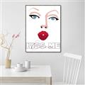 Picture of Kiss Me _GroupedProduct_Rectangle_Portrait_Canvas_Framed_