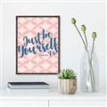 Picture of Be Yourself _GroupedProduct_Rectangle_Portrait_Canvas_Framed_