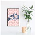 Picture of Be Yourself _GroupedProduct_Rectangle_Portrait_Canvas_Framed_