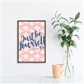 Picture of Be Yourself _GroupedProduct_Rectangle_Portrait_Canvas_Framed_