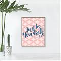 Picture of Be Yourself _GroupedProduct_Rectangle_Portrait_Canvas_Framed_