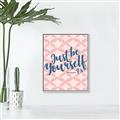 Picture of Be Yourself _GroupedProduct_Rectangle_Portrait_Canvas_Framed_