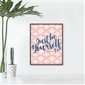 Picture of Be Yourself _GroupedProduct_Rectangle_Portrait_Canvas_Framed_