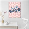 Picture of Be Yourself _GroupedProduct_Rectangle_Portrait_Canvas_Framed_
