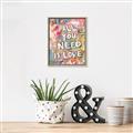 Picture of Love Graffiti I _GroupedProduct_Rectangle_Portrait_Canvas_Framed_