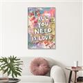 Picture of Love Graffiti I _GroupedProduct_Rectangle_Portrait_Canvas_Framed_