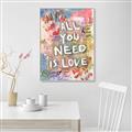 Picture of Love Graffiti I _GroupedProduct_Rectangle_Portrait_Canvas_Framed_