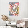 Picture of Love Graffiti I _GroupedProduct_Rectangle_Portrait_Canvas_Framed_