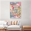 Picture of Love Graffiti I _GroupedProduct_Rectangle_Portrait_Canvas_Framed_