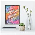 Picture of Love Graffiti III _GroupedProduct_Rectangle_Portrait_Canvas_Framed_