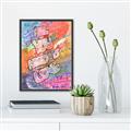Picture of Love Graffiti III _GroupedProduct_Rectangle_Portrait_Canvas_Framed_