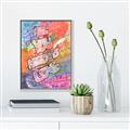 Picture of Love Graffiti III _GroupedProduct_Rectangle_Portrait_Canvas_Framed_