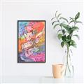 Picture of Love Graffiti III _GroupedProduct_Rectangle_Portrait_Canvas_Framed_